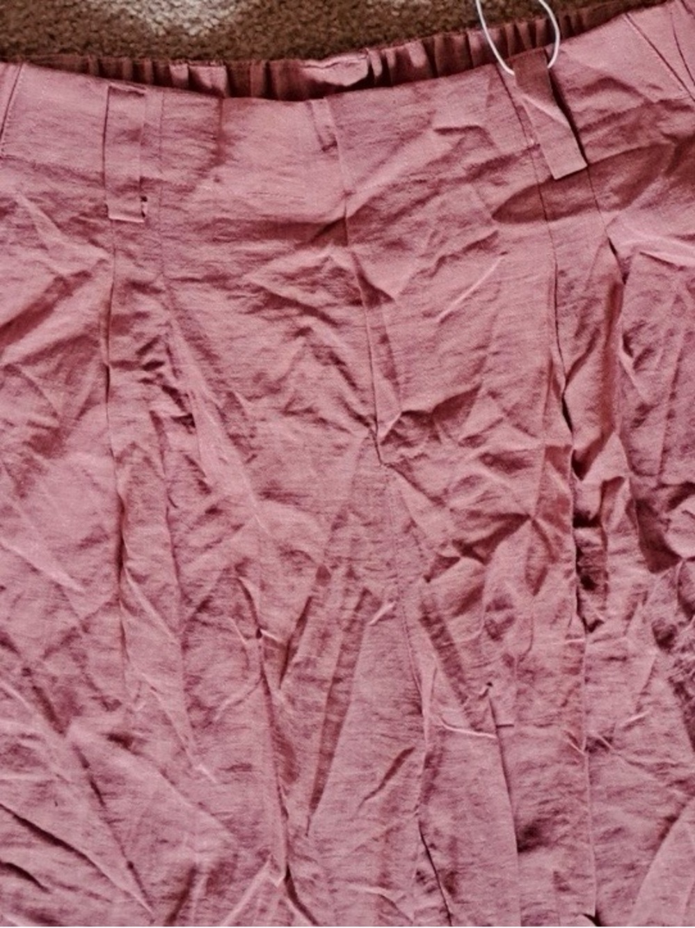 2X. HALARA WIDE LEG FLOWY PALAZZO LINEN FEEL PANTS - Picture 5 of 8
